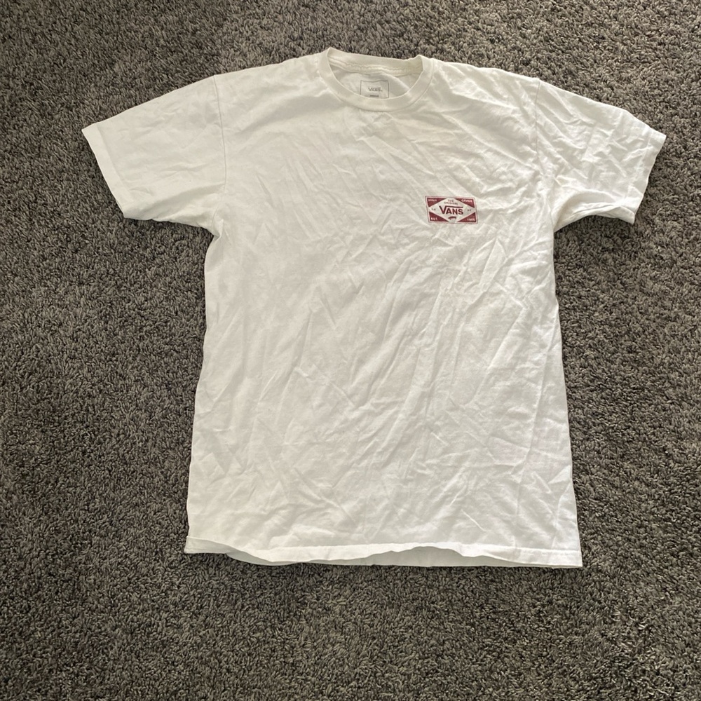 Vans White Short Sleeve Men's Tee
